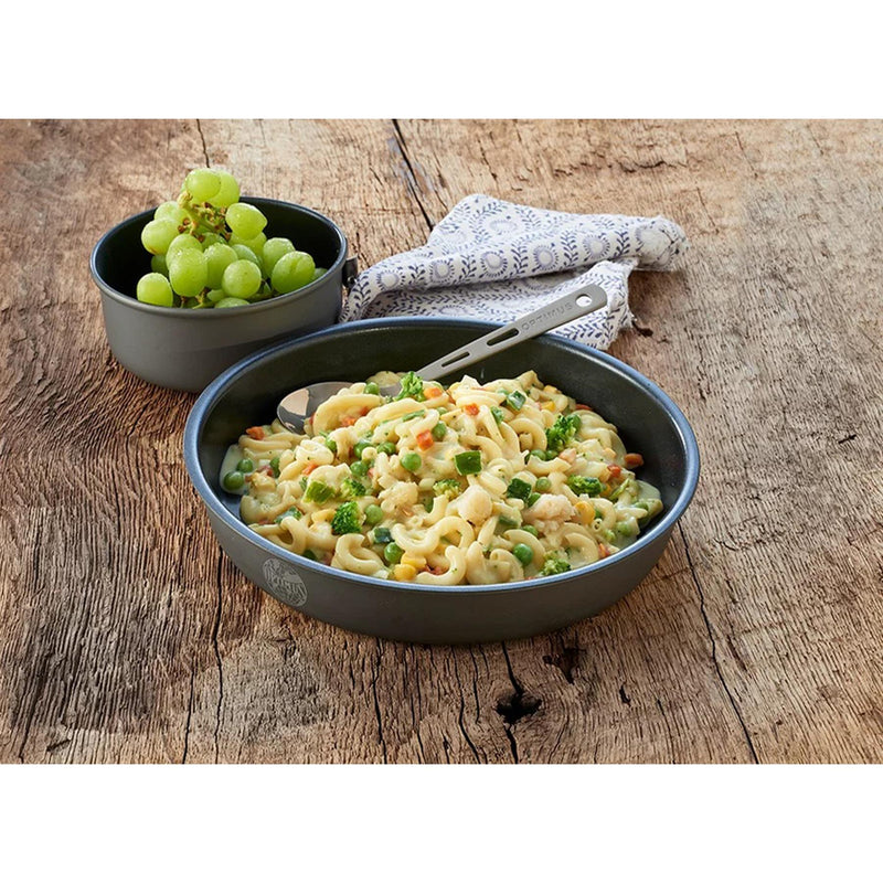 Trek'N Eat Vegetarische Mahlzeit Pasta Primavera Dehydrierte kalorienreiche Campingnahrung