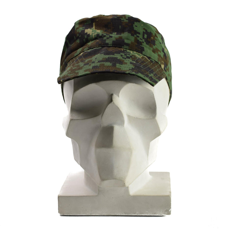 Echte Guinea Bissau Armeemütze Ripstop Dschungel Camouflage Militärmütze neu