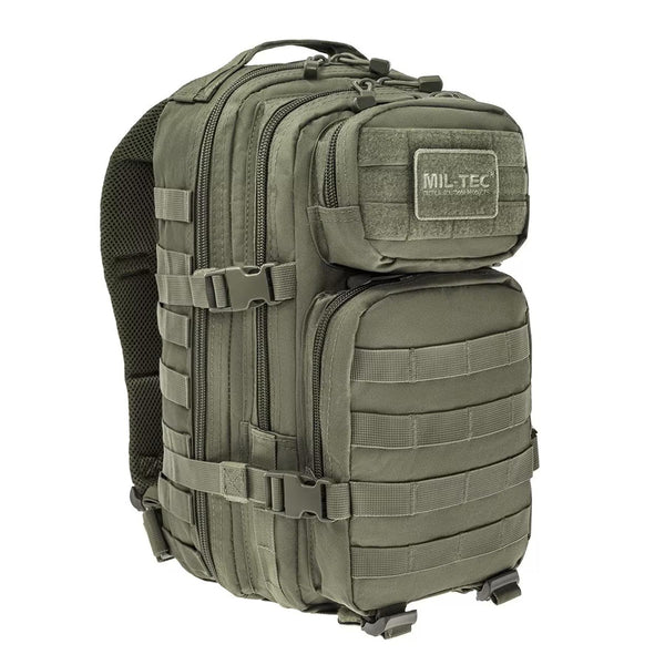 MIL-TEC US Assault Style Taktischer Rucksack 20L Wander Outdoor Tagesrucksack oliv