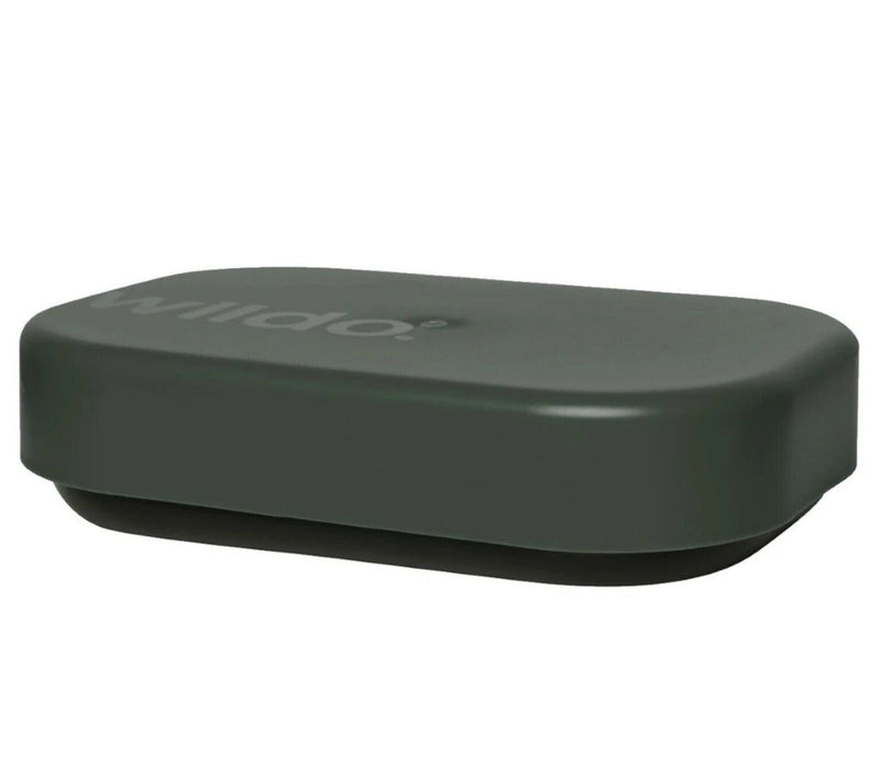 Marke Swedish Wildo Camp nur eine Box Olivgrünes Camping-Set mit Tellern, leicht