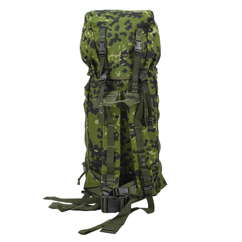 Original dänischer Militärrucksack M96 camo 50L taktischer Rucksack Campingtasche NEU