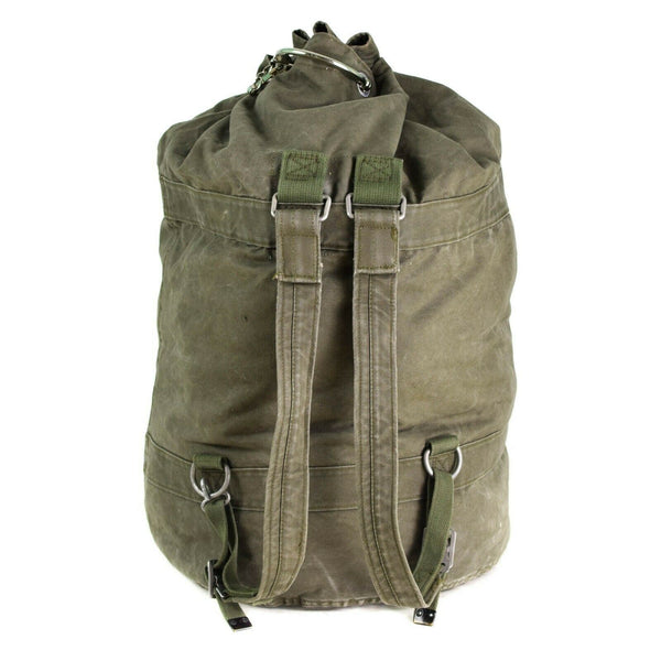 Original Seesack der Bundeswehr, großer Seesack mit Schultergurten und Schloss