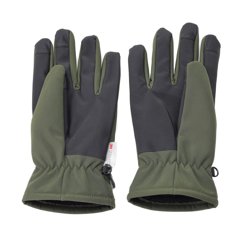 Mil-Tec Handschuhe Softshell THINSULATE™ Futter Olive Winter Herren OD green military