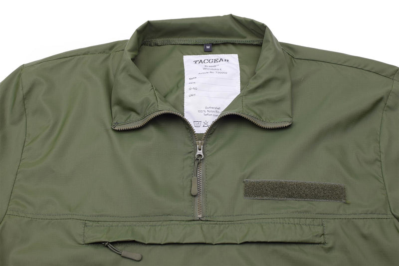 TACGEAR Brand Windshirt leichtes Ripstop Camping Wandern Outdoor Smock oliv