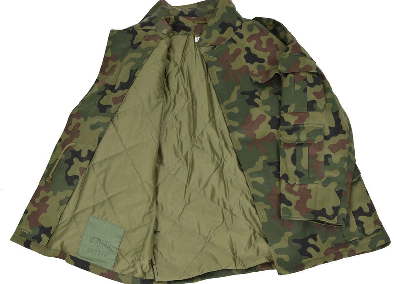 Original polnische Armee Parka Panther Camo Militärjacke Kampf BDU Überschuss NEU