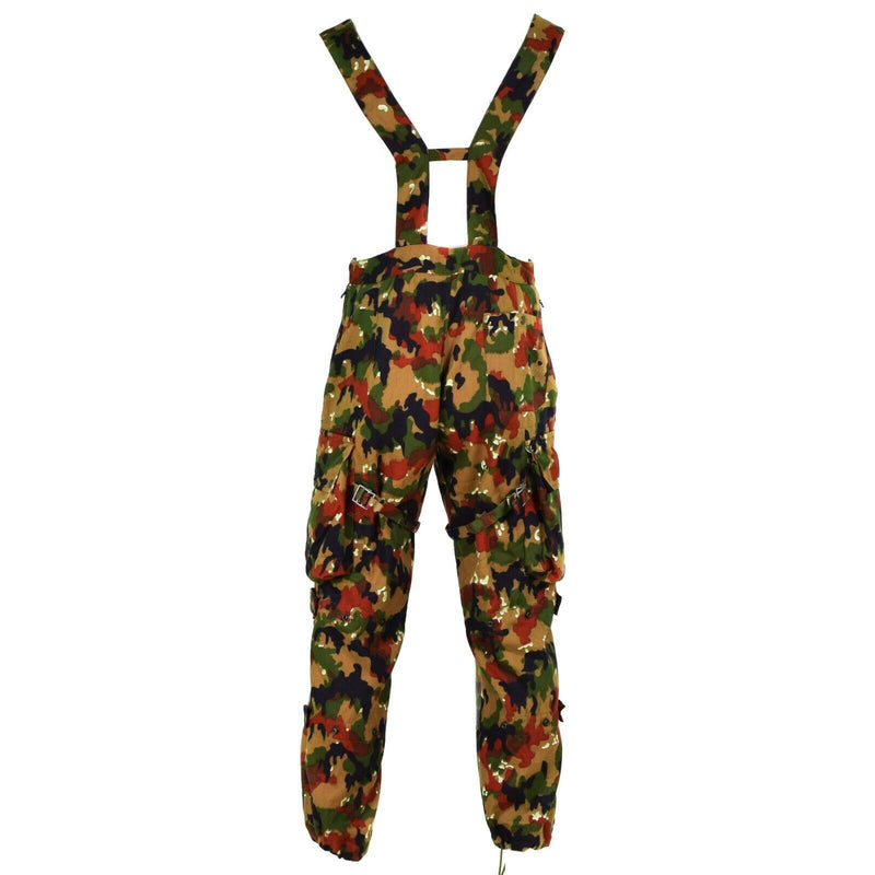 Original Schweizer Armee Feldhose M70 Schweiz Kampf Camo Scharfschützenhose NEU