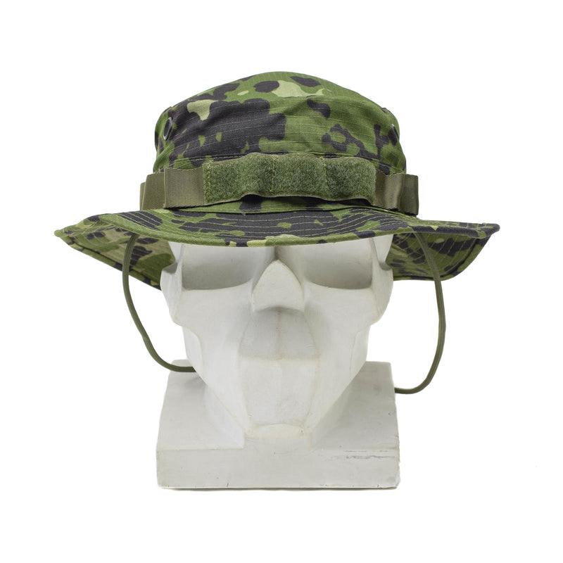 TACGEAR Marke Dänischer Armee-Stil Boonie-Hut M84 Camo Ripstop Belüftungslöcher breite Krempe