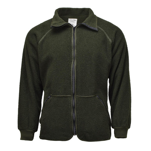 Original niederländische Militär-Fleecejacke, warme, weiche Thermo-Sportbekleidung für kaltes Wetter