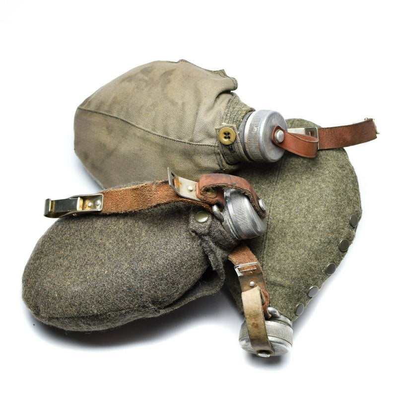 WWII Original Schweden schwedische Armee Trinkflasche Wasserflasche Militär Feldflasche