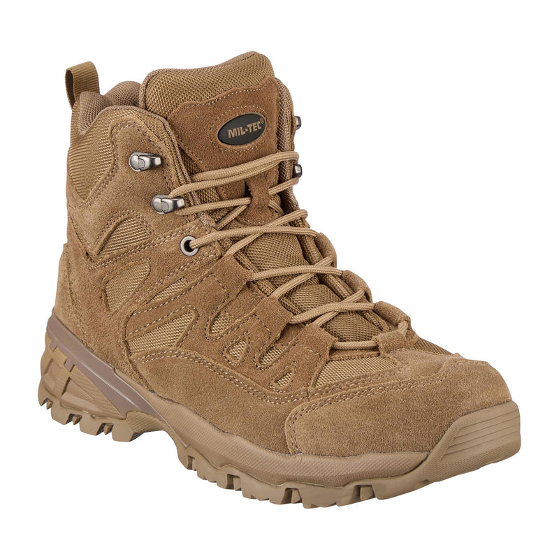 MIL-TEC SQUAD Stiefel Outdoor Camping Trekking Kampf Taktische Schuhe Coyote