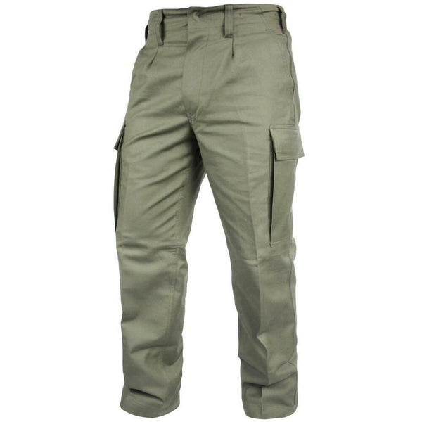 Original DEUTSCHE ARMEE AUSGABE MOLESKIN OD HOSE Feldkampfhose BW oliv NEU