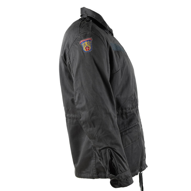 Original dänische Armee Jacke M71 Short Cut Dänemark Militär grau Feld Überschuss