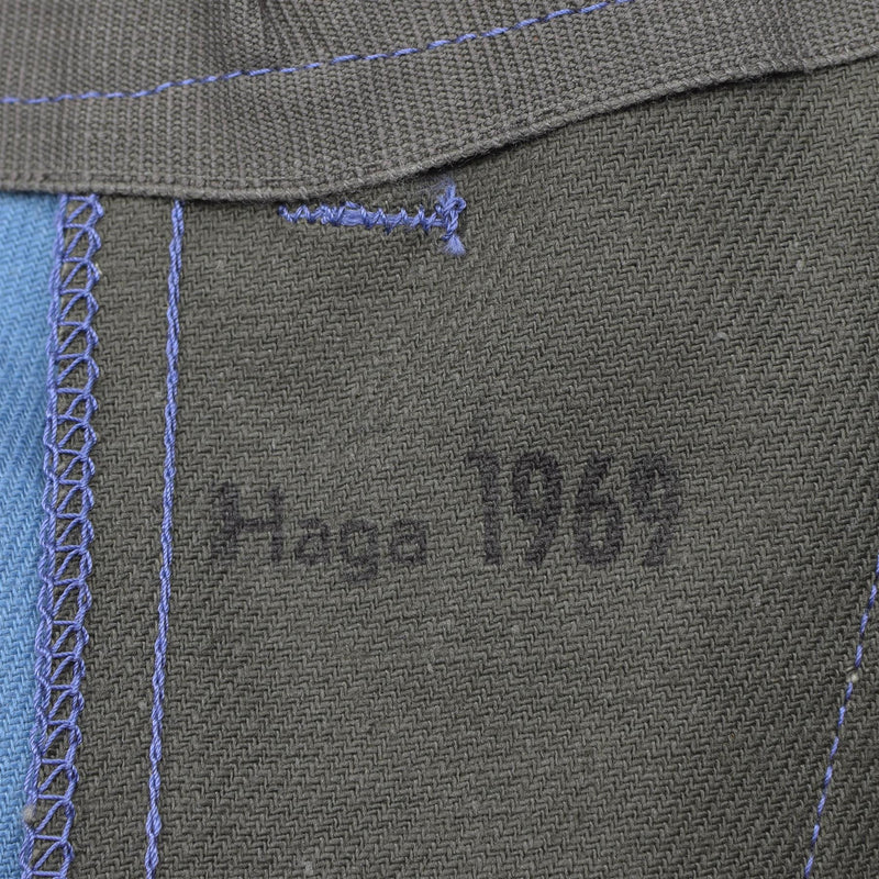 Echte schwedische Militärarbeitshose M59 Cargo verstärkte Arbeitshose NEU
