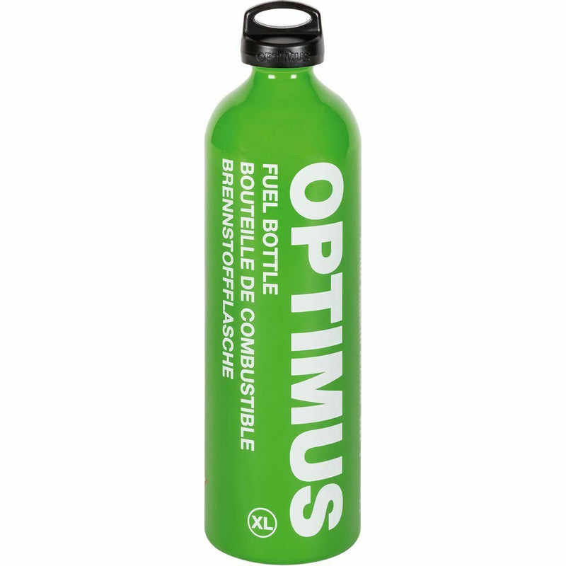 OPTIMUS BRENNSTOFFFLASCHE Flüssigbrennstoffkocher Größe .4L .6L 1L 1.5L Kindersicherung