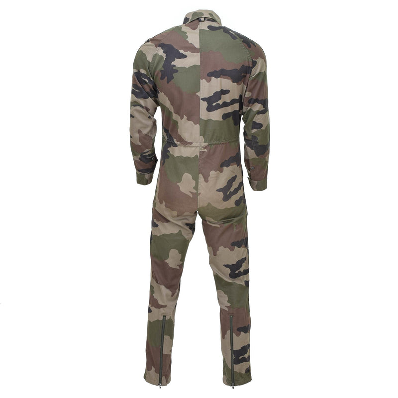 Originaler Overall für Mechaniker der französischen Armee, geräumige Passform, elastische CCE-Tarnung