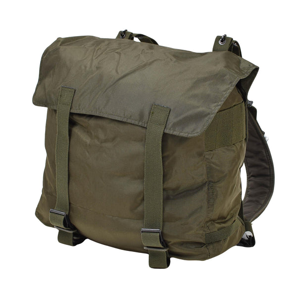 Original Österreichische Militär Taktische Feldtasche oliv beschichtet Rucksack Camping NEU