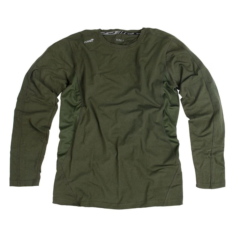 TEXAR Militärbekleidung Thermo-Unterhemd Langarm Felduniform Basisunterwäsche