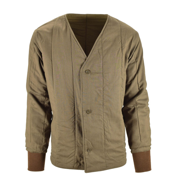 Echte tschechische Armee Steppjacke M60 Futter Thermo Militär Überschuss NEU