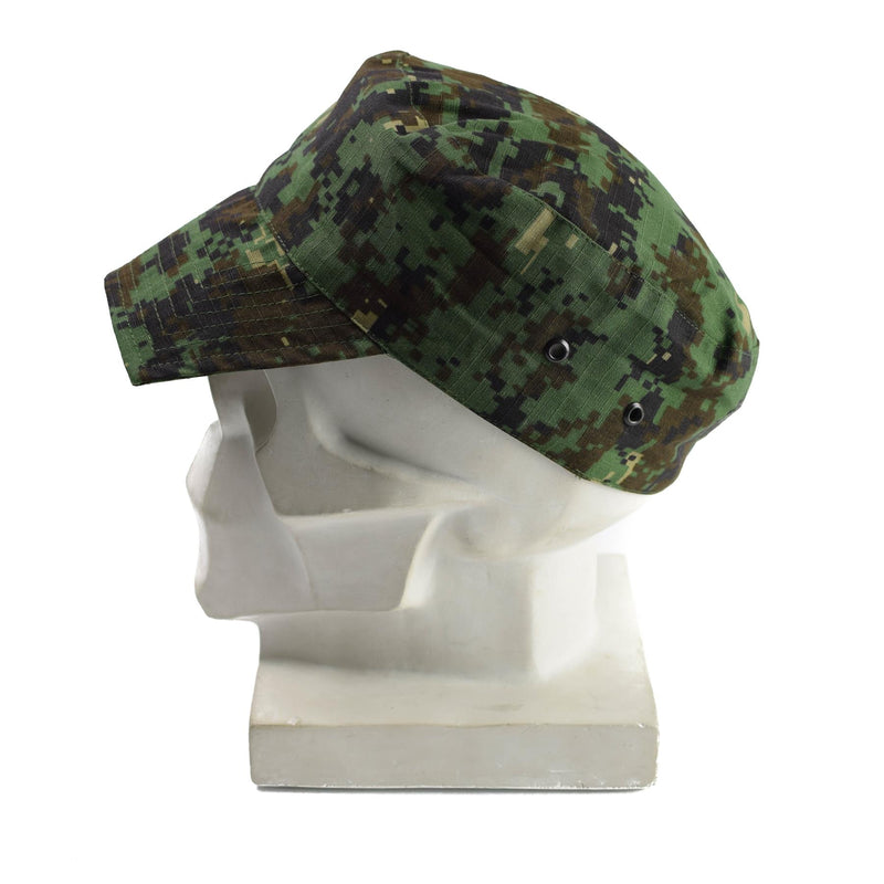 Echte Guinea Bissau Armeemütze Ripstop Dschungel Camouflage Militärmütze neu