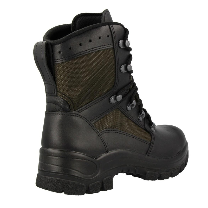 Original deutsche Militär Kampfstiefel Leder Textil taktische Feldschuhe NEU