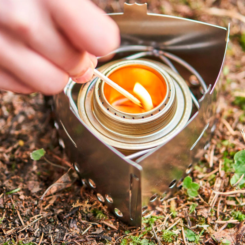 Trangia mini kompakte ultraleicht tragbare herd set burnet kit wandern im freien