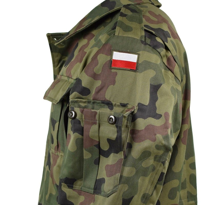 Original polnische Armee Parka Panther Camo Militärjacke Kampf BDU Überschuss NEU