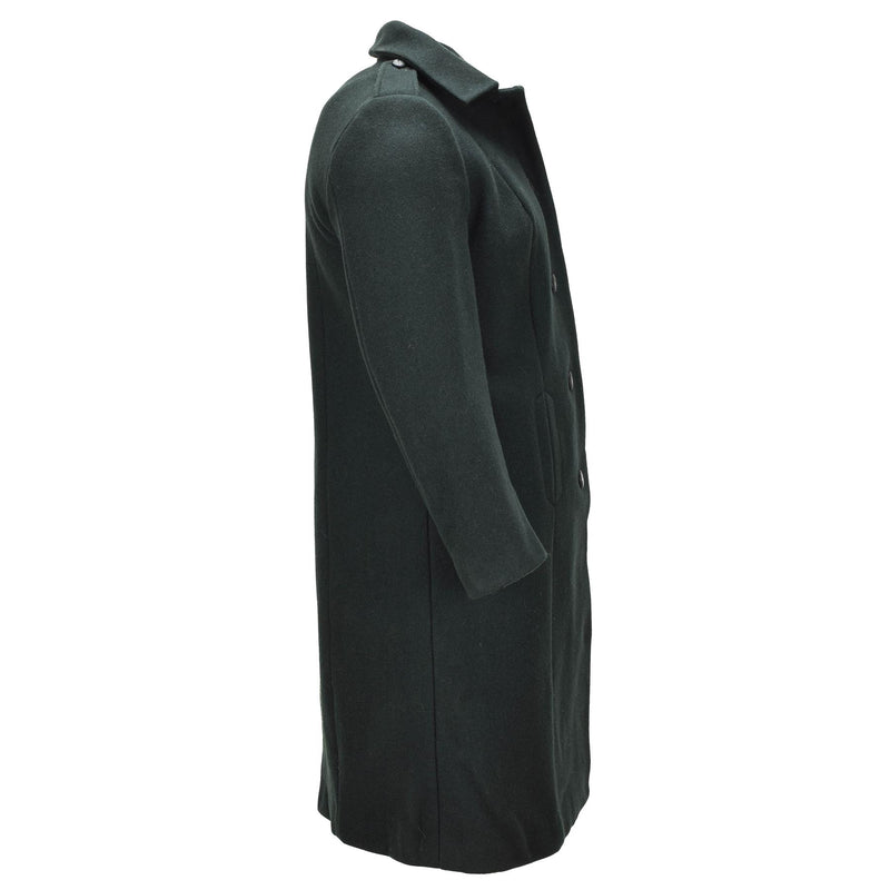 Originaler Wollmantel der kanadischen Armee für Damen in Militärüberschuss, Dunkelgrün