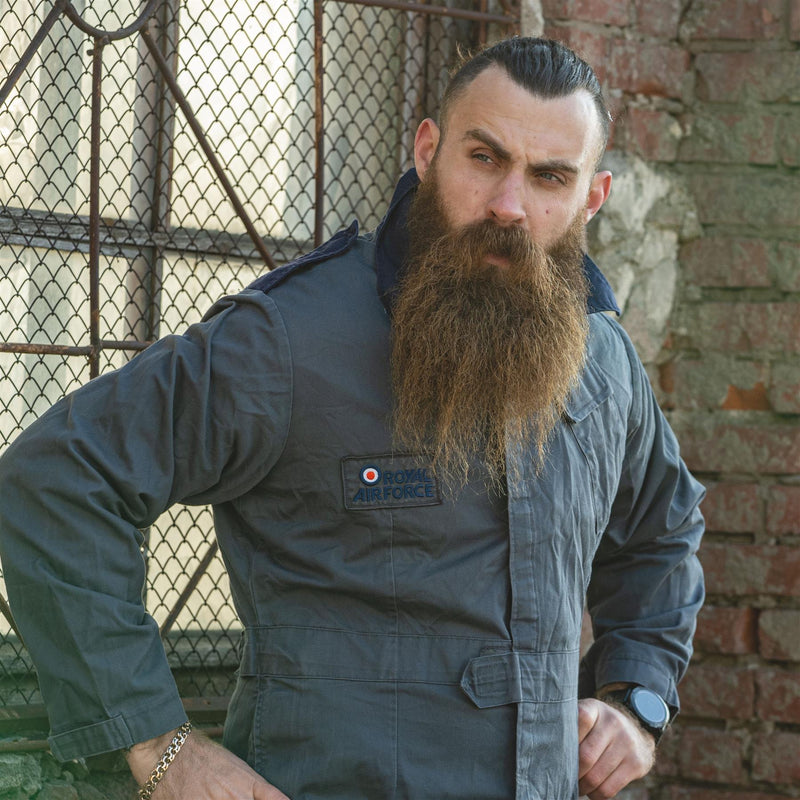 Original britische Royal Air Force Overall Uniform Ausgabe Kesselanzug blau