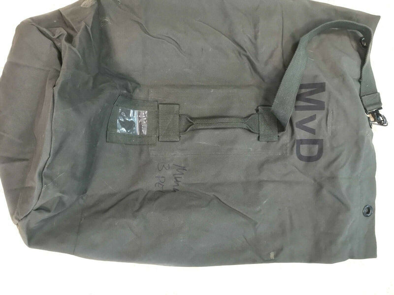 Original holländischer Militär Seesack 100Liter Ripstop Sack Canvas Kit oliv