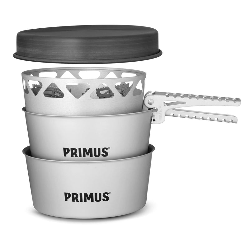 Primus Essential Stove Set 1,3L Camping Wandern Topf Pfanne leichtes Kochset