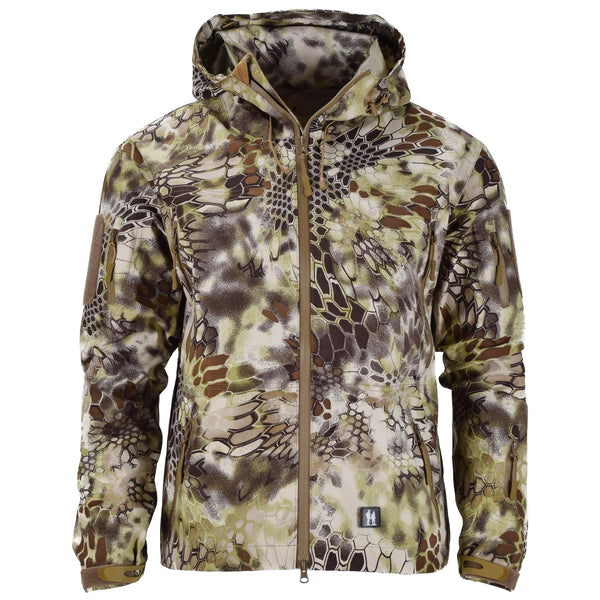 Mil-Tec Brand Jacke Hardshell Wasserdicht Herren Regenbekleidung MANDRA® Camo Herrenbekleidung