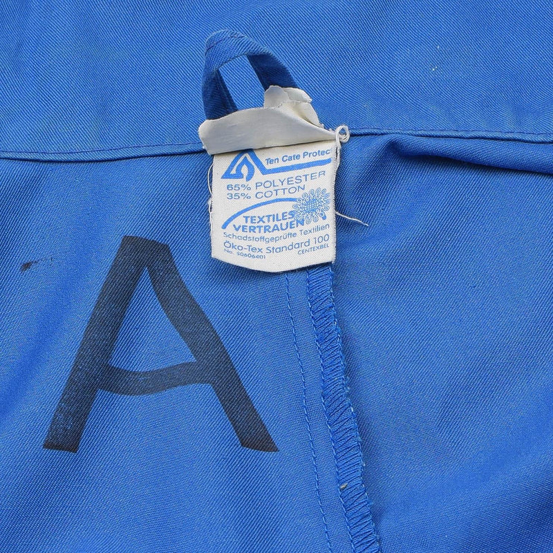 Original Bundeswehr Overall Öko-Tex säurebeständig blau Restposten