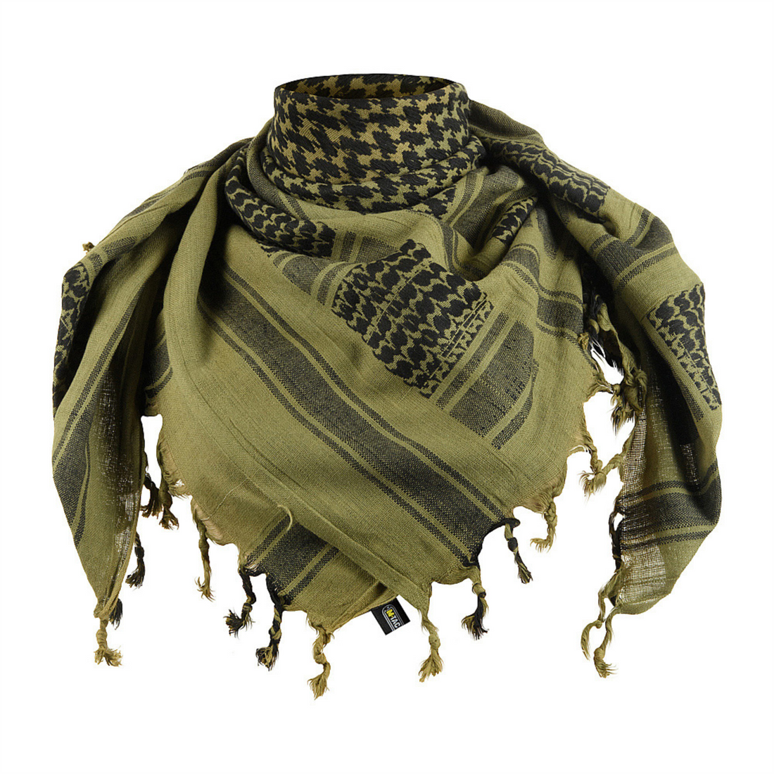 M-TAC Dense Shemagh Taktischer Schal, Baumwolle, atmungsaktiv, Outdoor-Schutz, Oliv