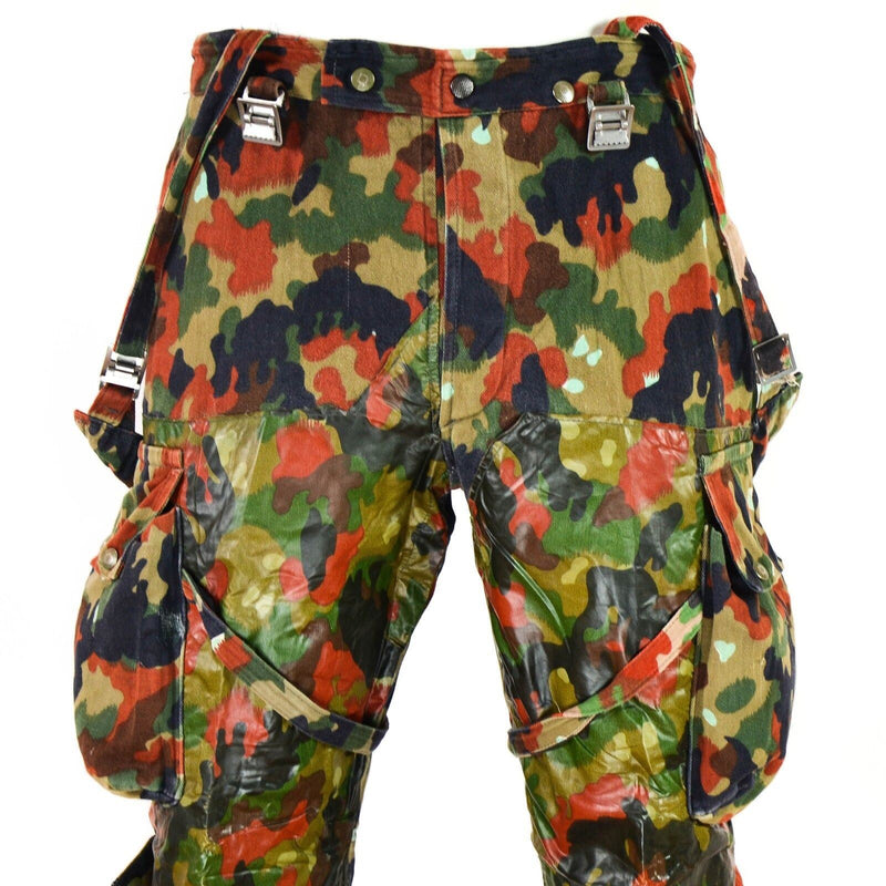 Echte Schweizer Armee Feldhose M70 Schweiz Kampf Camo Scharfschützenhose