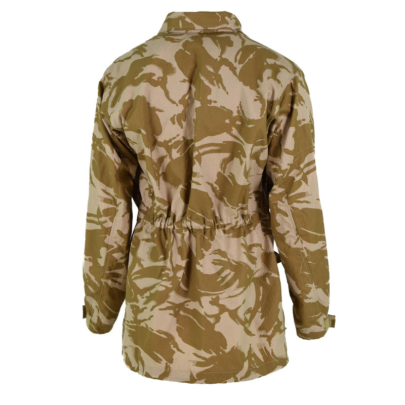 Original britische Armee Jacke Smock Wüste Camouflage Ripstop Parka Militär Ausgabe NEU