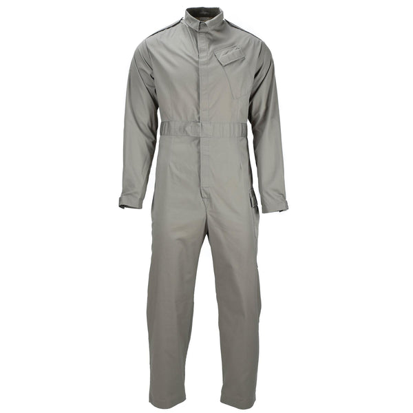 Echter britischer Overall der Armee, grauer Anzug, Mechaniker-Overall, Overall, leicht
