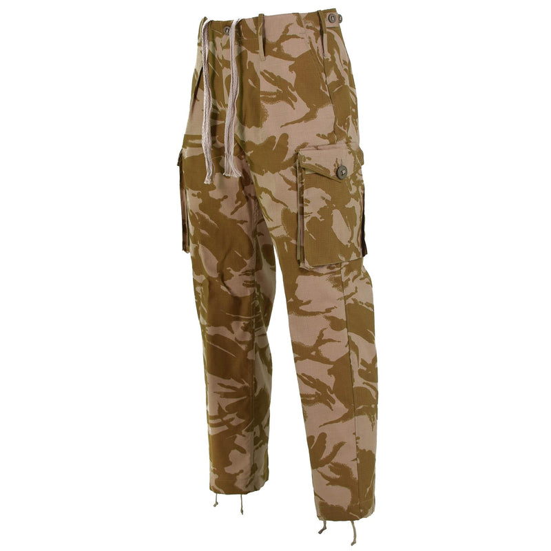 Echte britische Armee Kampfhose DPM Wüstenhose Ripstop feuerhemmend NEU