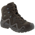 Lowa Zephyr GTX Mid TF Taktische Stiefel, wasserdicht, gepolsterter Schaft, dunkelbraun