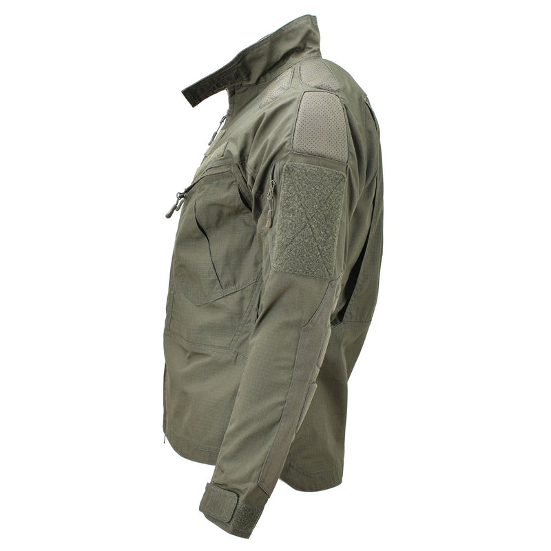 Chimera-Jacke im Militärstil der Marke Mil-Tec aus olivgrüner Ripstop-Kampfuniform