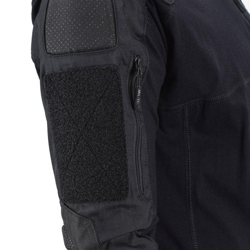 Mil-Tec Brand Militärstil strapazierfähiges taktisches Kampfhemd Chimera schwarz