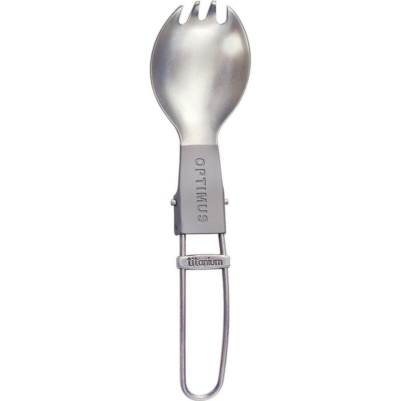 OPTIMUS TITANIUM SPORK Ultraleichter zusammenklappbarer Wander- und Rucksack-Überlebenslöffel