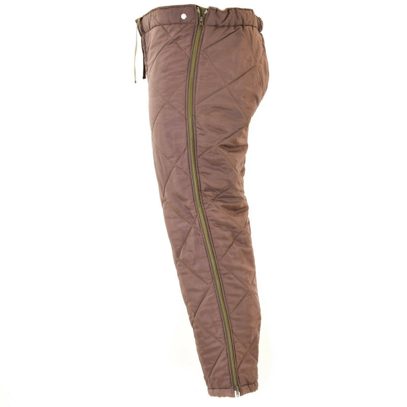 Echte österreichische Armee Hosenfutter Wärmer olivgrün Thermohose Leggings