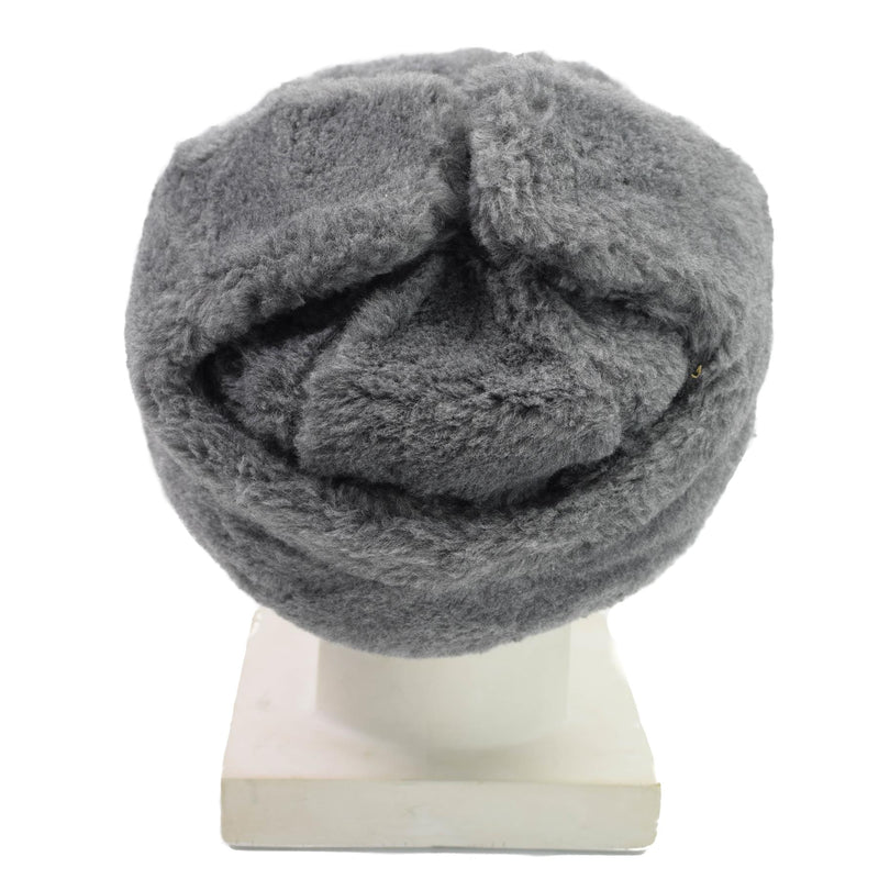 Original Wintermütze der tschechischen Armee für kaltes Wetter, Kunstpelz-Ohrenklappenmütze