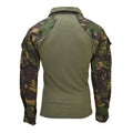 Original niederländisches Militär-Kampfhemd, Feldoberteil, Viertelreißverschluss, DPM-Tarnung
