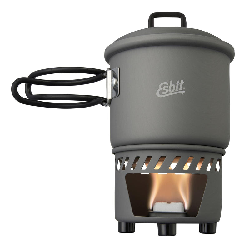 ESBIT Marke Kochset Festbrennstoffkocher Camping Survival Wasser Essen erhitzen
