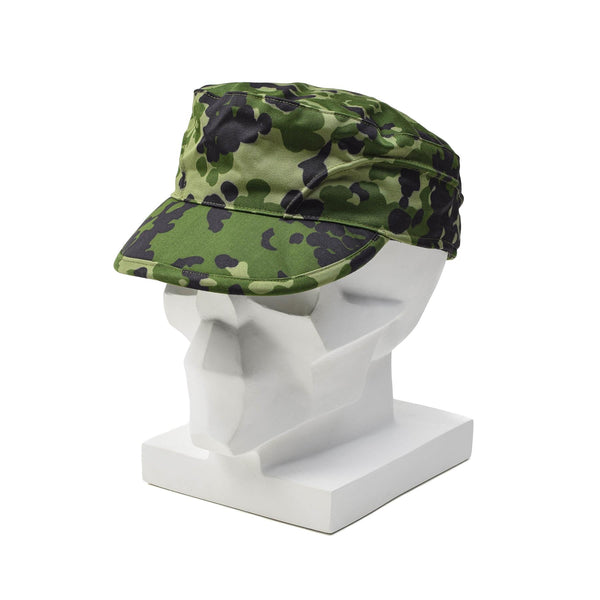 Original dänische Militärtruppen Feldmütze mit klappbaren Ohrenklappen M84 leicht NEU