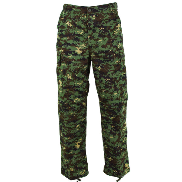 Echte Guinea Bissau Armeehose Ripstop Dschungel Camouflage Militärausgabe neu