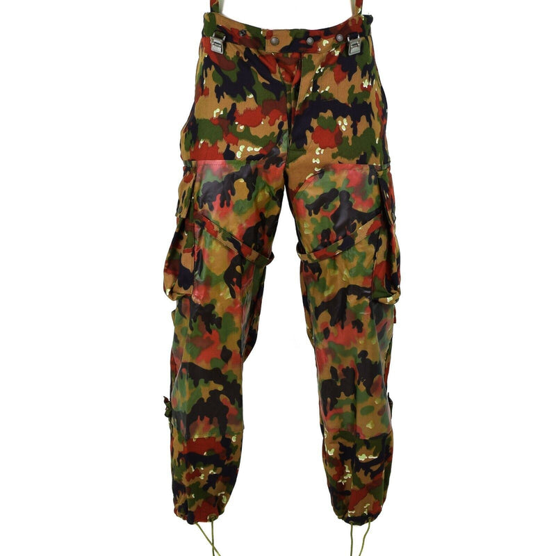Original Schweizer Armee Feldhose M70 Schweiz Kampf Camo Scharfschützenhose NEU
