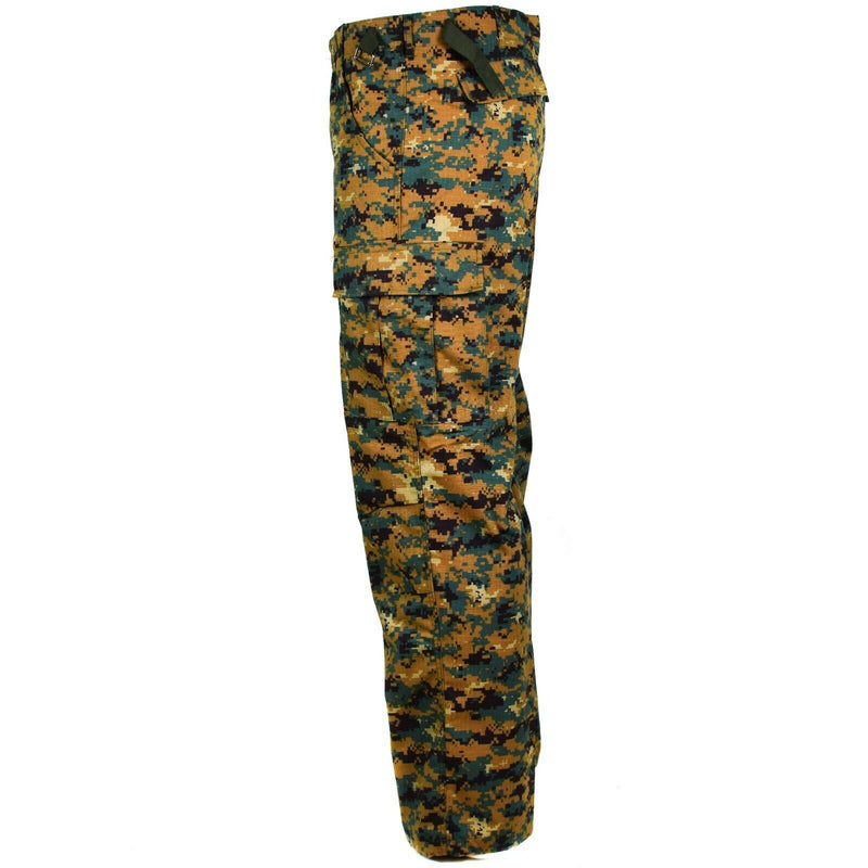 Echte Guinea-Bissau-Armeehose RipStop Digital Savana Camo Militärausgabe NEU