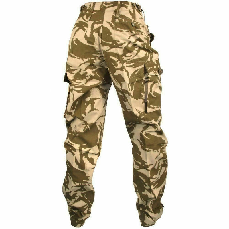Echte britische Armee Kampfhose Wüsten Militärhose winddicht NEU